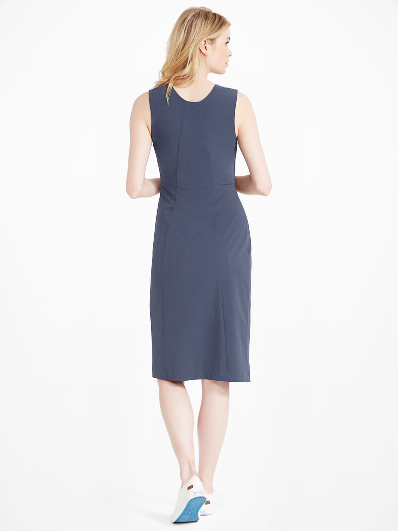 Tech Stretch Ruche Dress image number 3