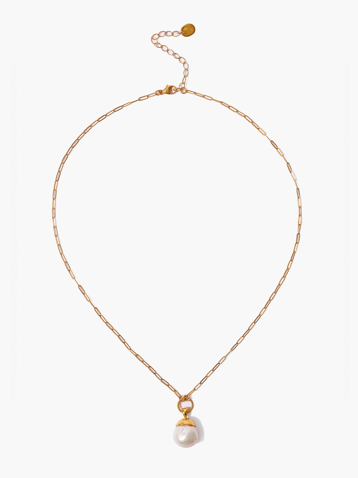 Chan Luu - Gold Dipped Pearl Necklace