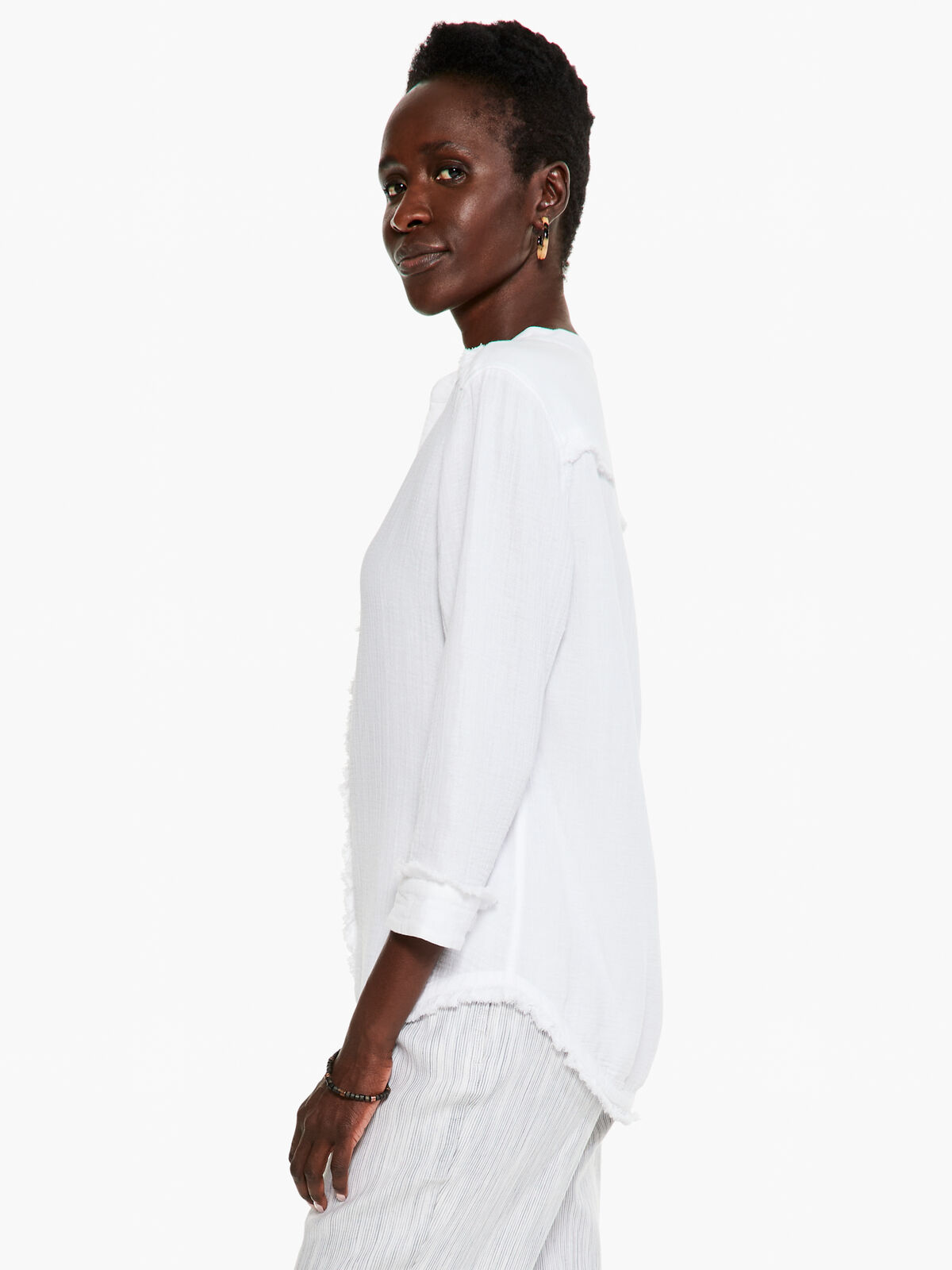 Shoreline Gauze Top
