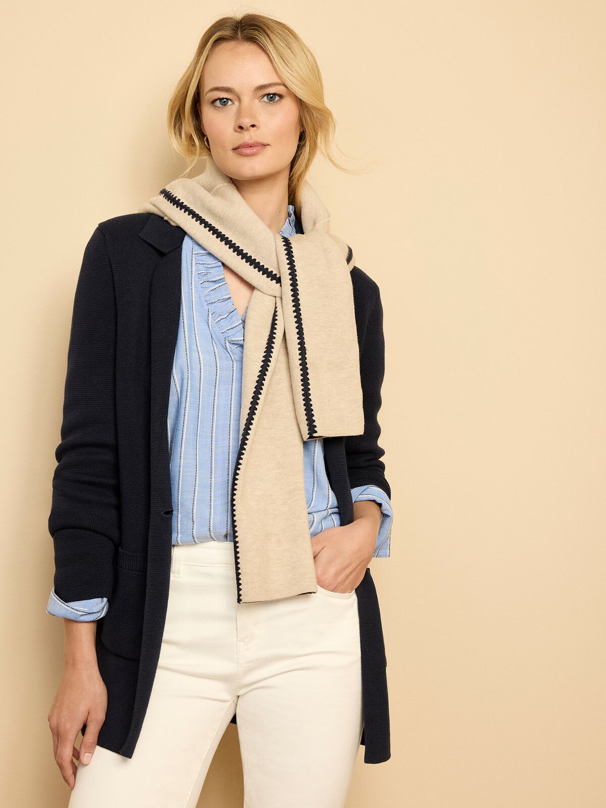 Cool Nights Reversible Knit Jacket