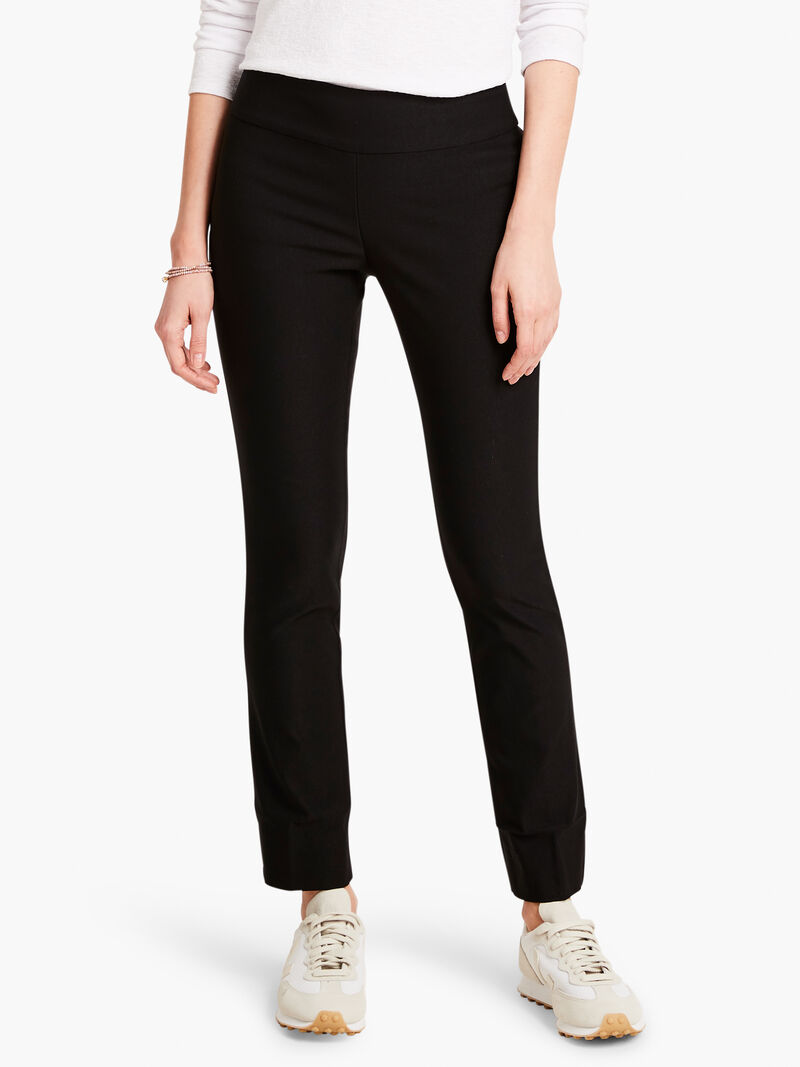 Woman Wears Wonderstretch Snap Hem Straight Pant image number 0