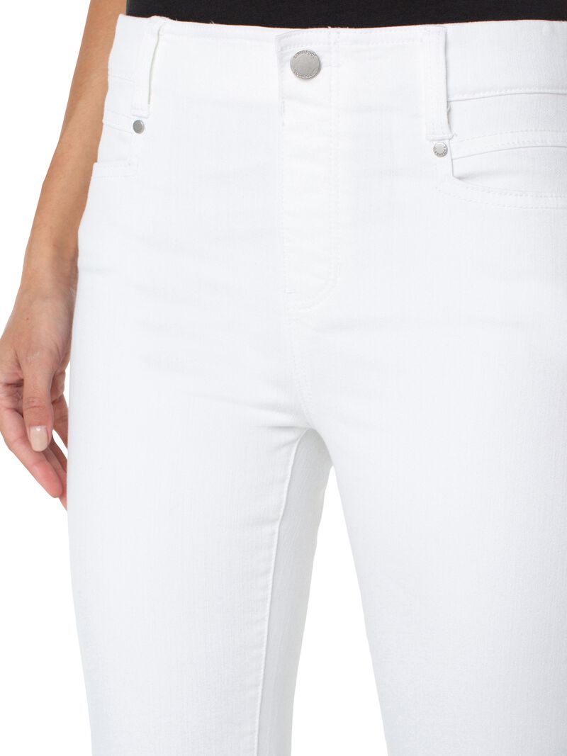 Woman Wears Liverpool - Gia Glider Crop Flare Cut Hem image number 2