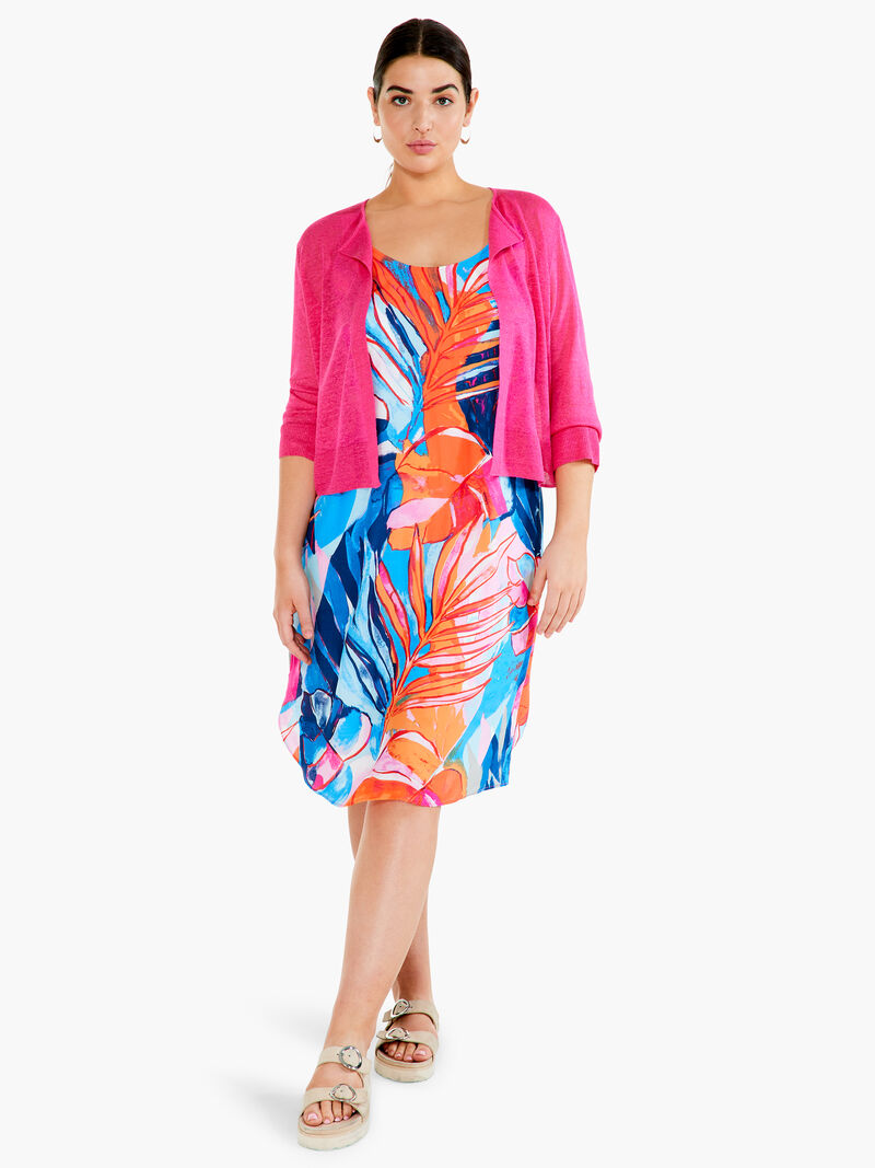 Woman Wears Easy Featherweight Cardigan image number 3