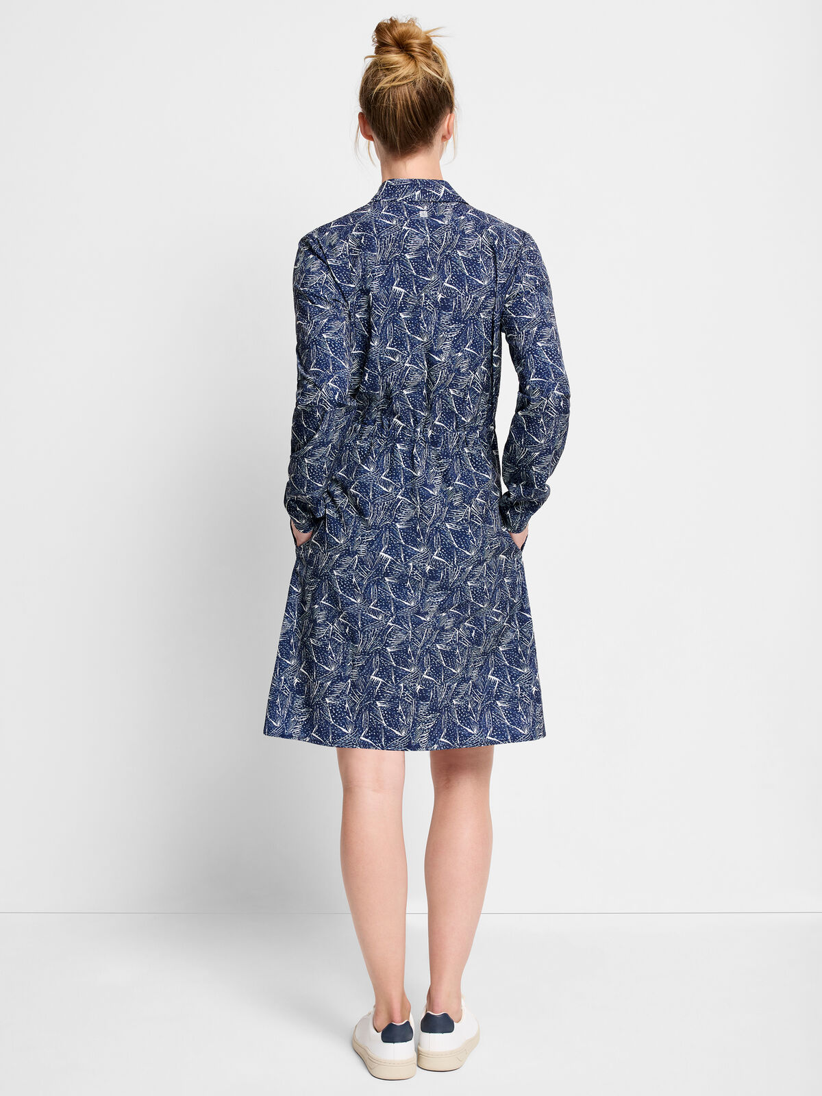 Falling Fans Tech Stretch Dress