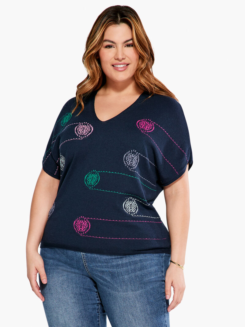 Woman Wears Color Spun Sweater image number 0