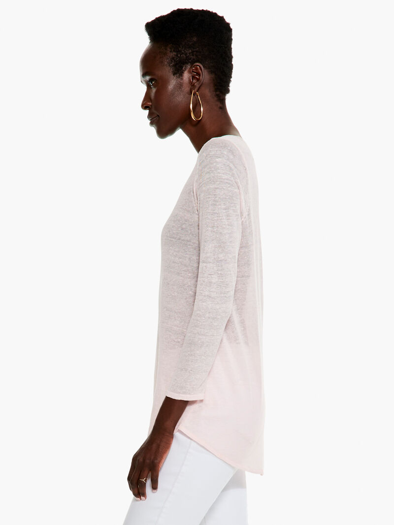 Woman Wears Featherweight Angle Sweater image number 1