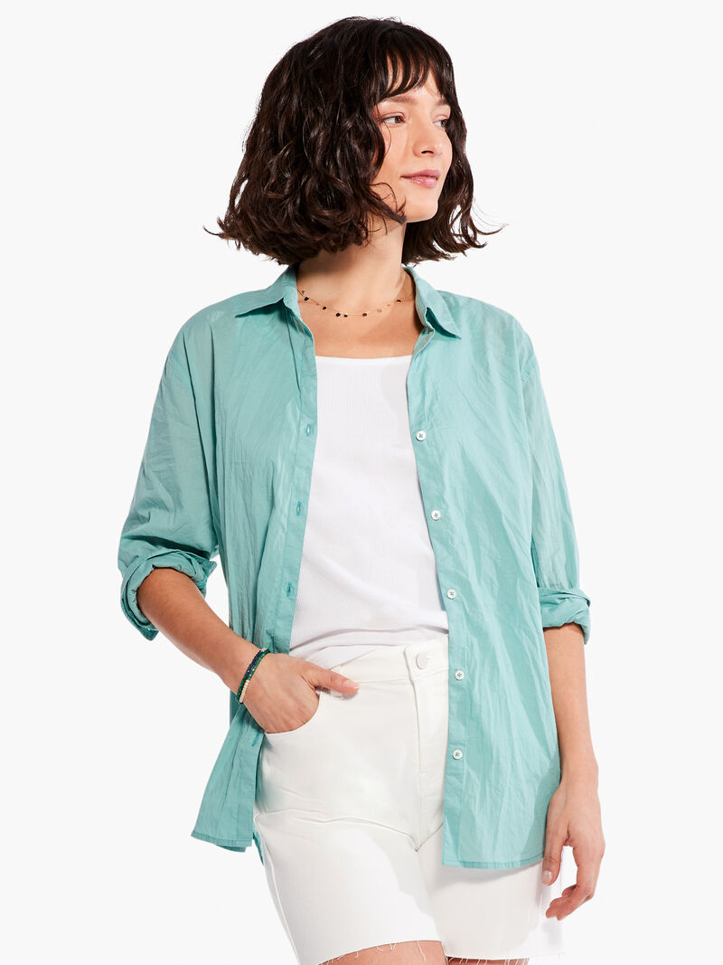 Cotton Boyfriend Shirt