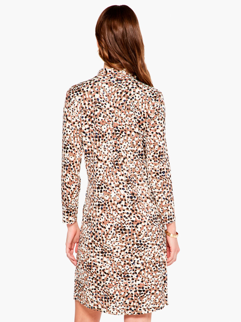 Woman Wears Forest Spot Dress image number 2