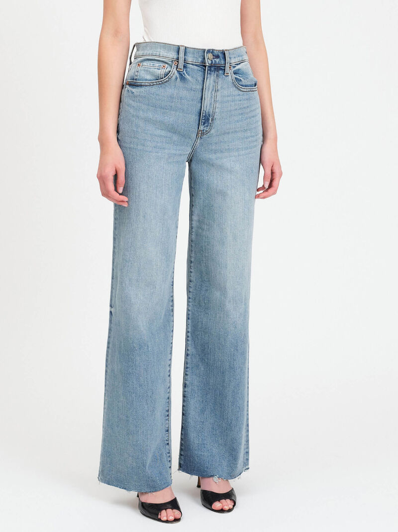 Woman Wears Daze - Far Out High Rise Wide Leg Jean image number 0
