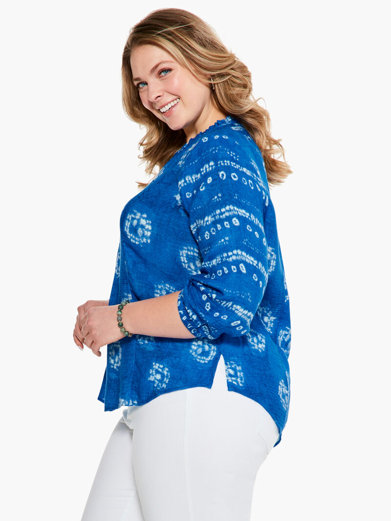 Woman Wears Pacific Skies Top image number 1