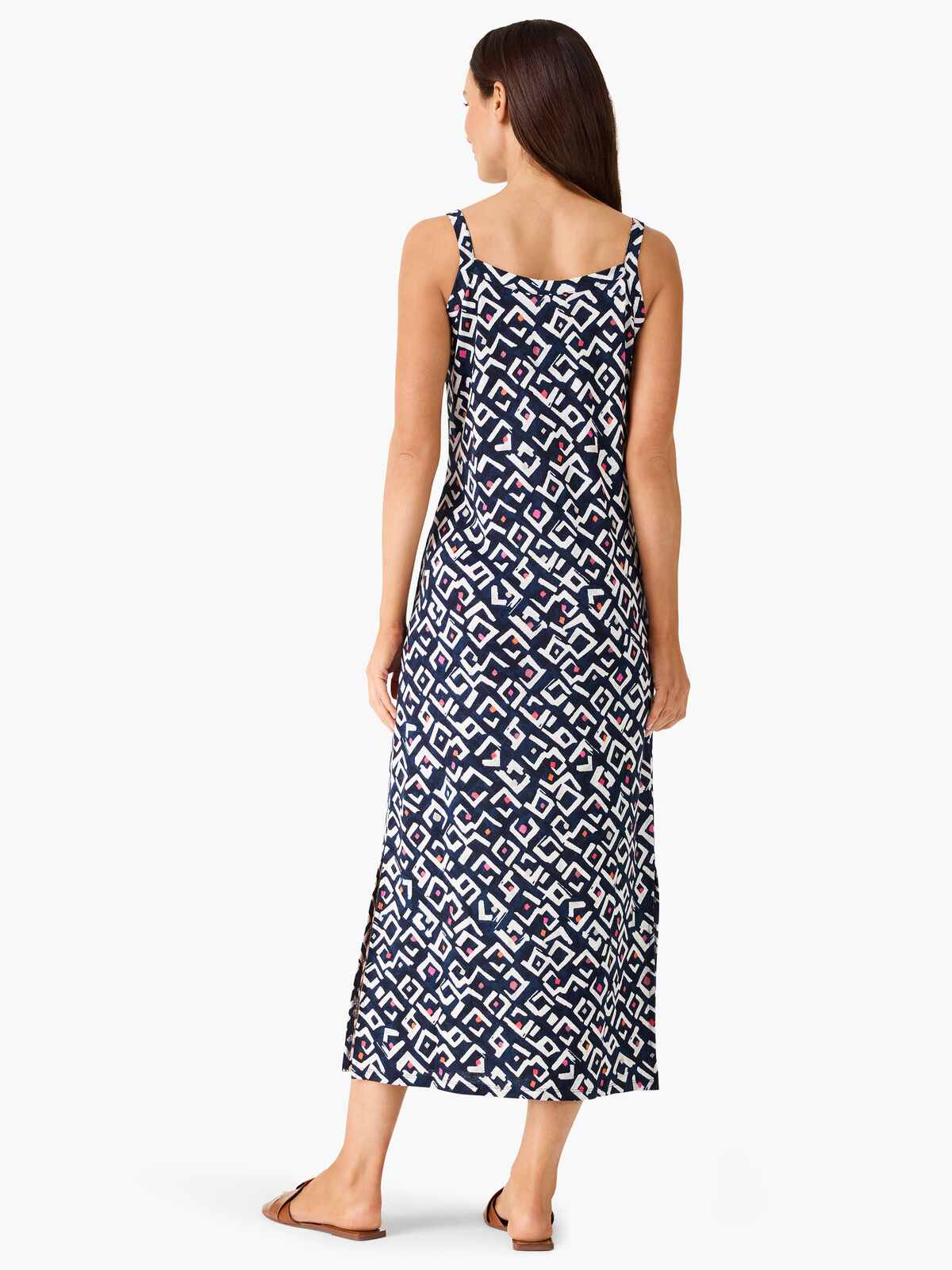 Indigo Angles Dress