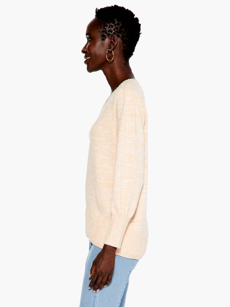Woman Wears Evening Chill Sweater image number 1
