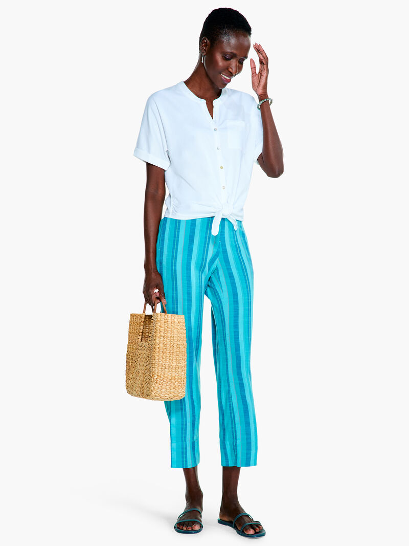 Woman Wears Overdyed Horizon Wide-Leg Pant image number 3