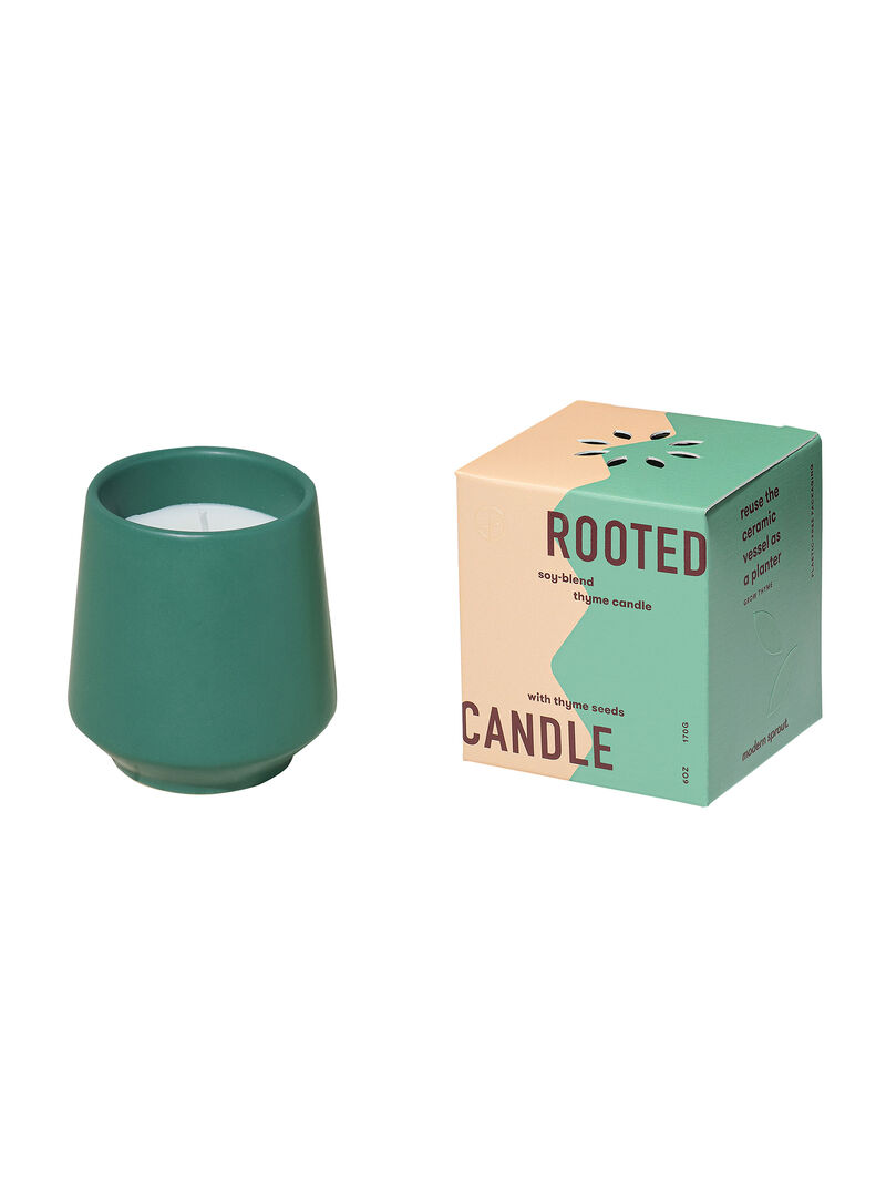 Woman Wears Modern Sprout - Thyme Candle image number 4