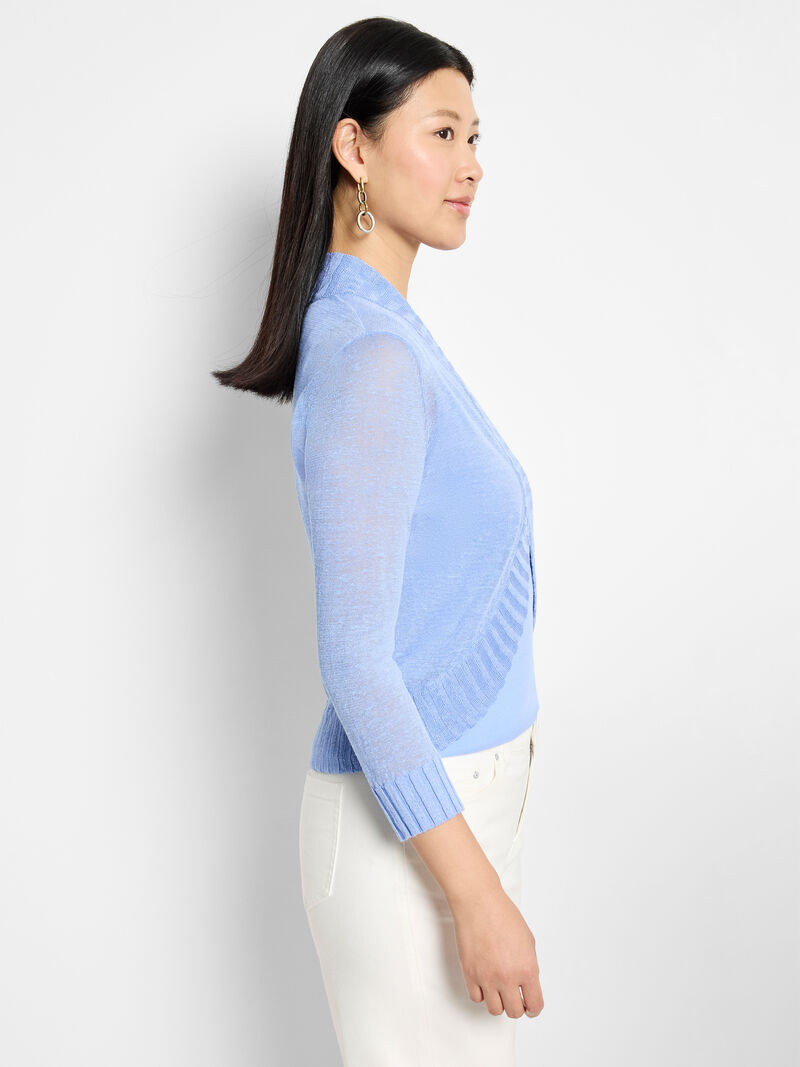 Woman Wears Bolero Cardigan image number 2