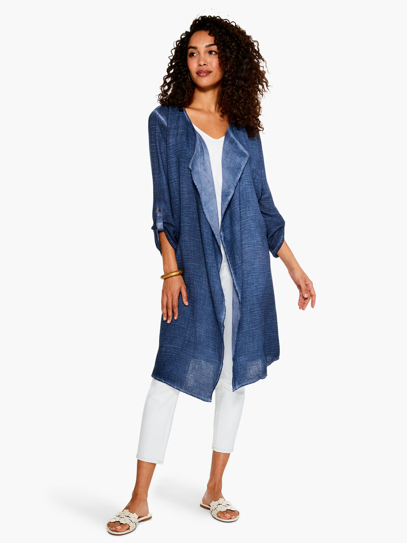 
                    Double Gauze Boatcruise Cardigan