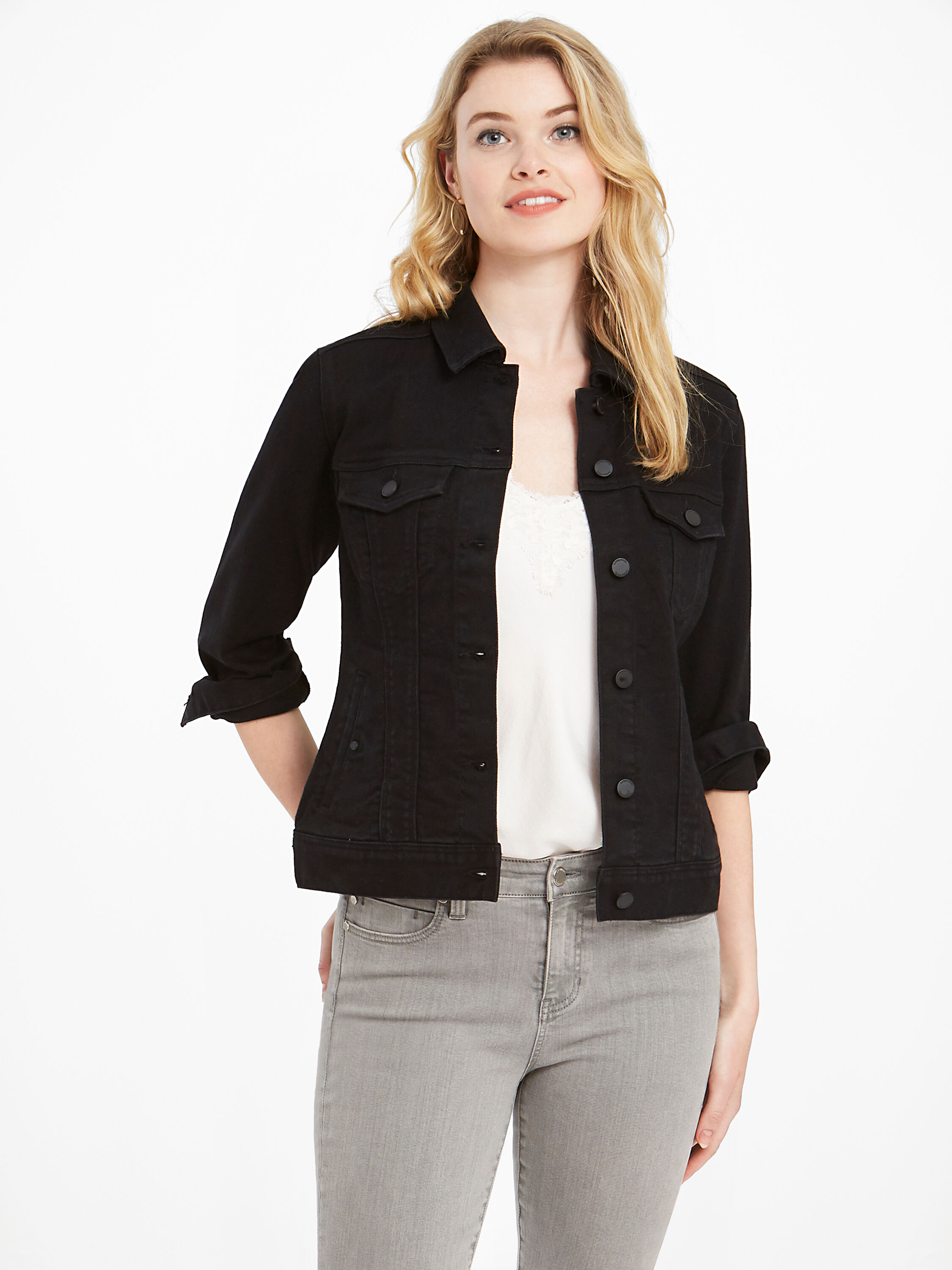 Liverpool black denim store jacket