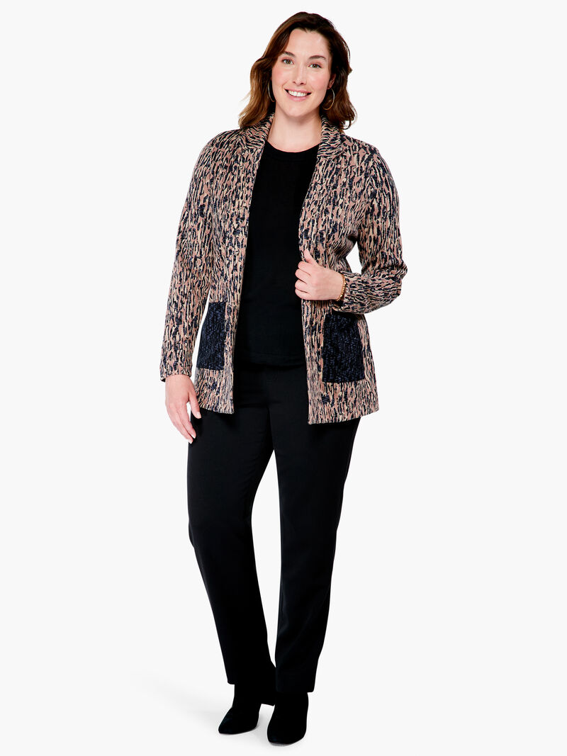 Woman Wears Bark Mix Blazer image number 3