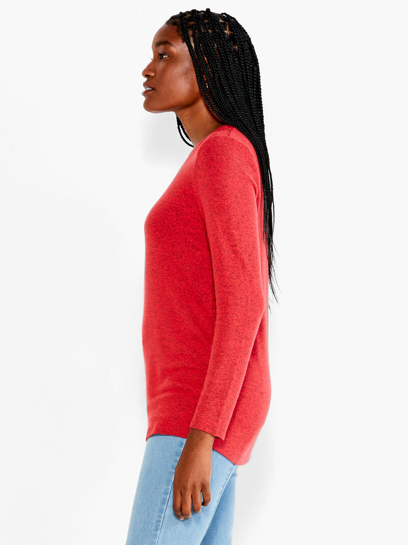 Woman Wears NZT Sweet Dreams V Tee image number 1