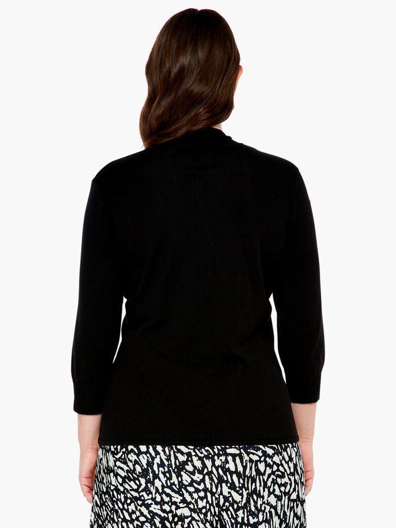 Woman Wears Vital Wrap Sweater image number 2