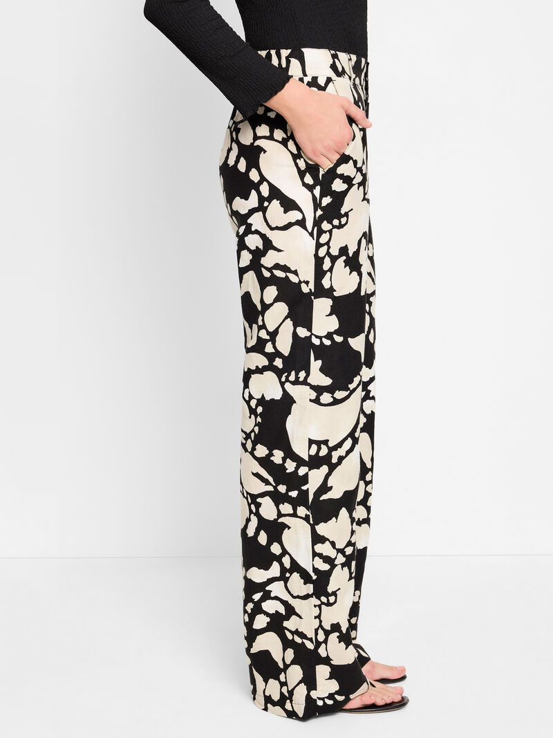 Woman Wears Evening Petal Wide-Leg Pant image number 1