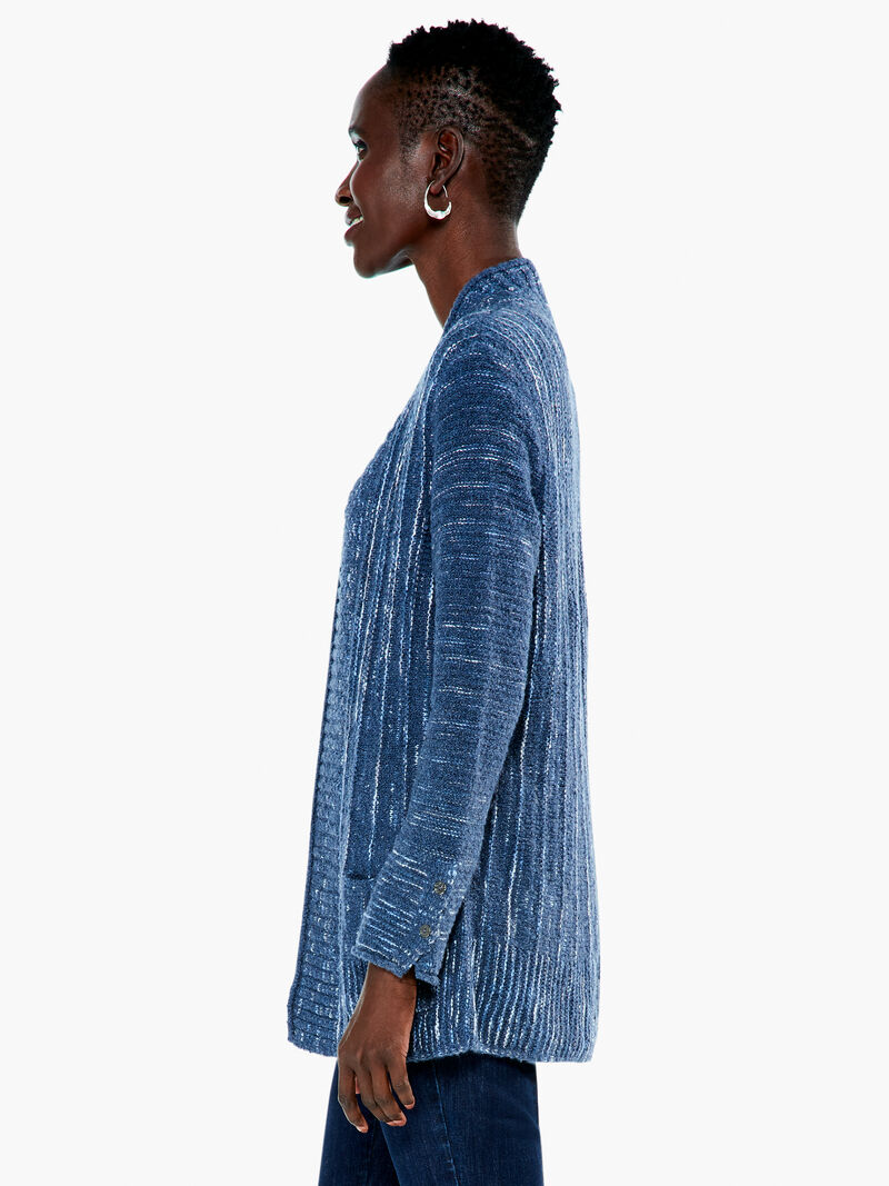 Woman Wears Cozy Nights Cardigan image number 1