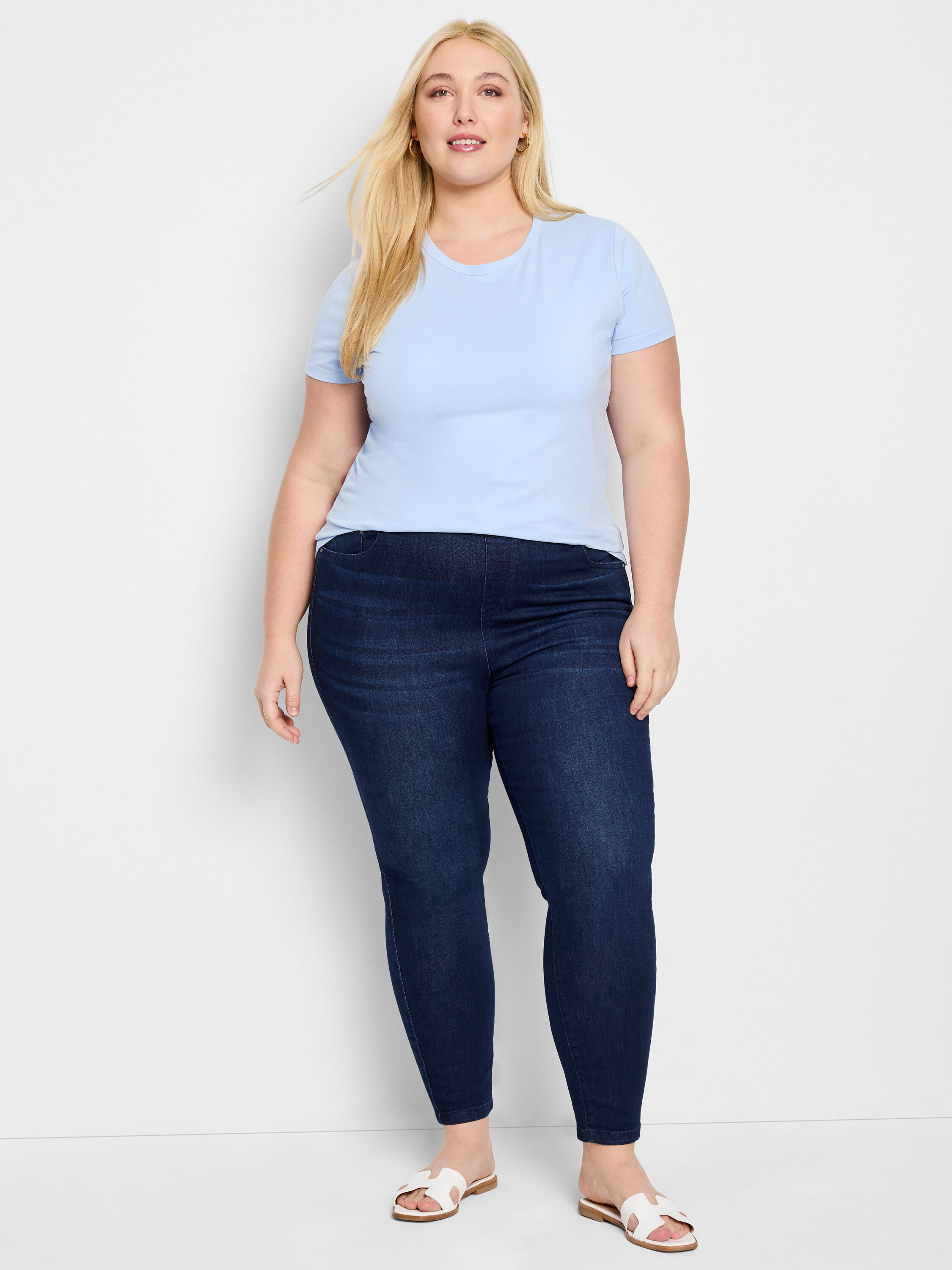 Perfect Knit Crew Neck T-Shirt | NIC+ZOE Perfect Knit Crew Neck T-Shirt | NIC+ZOE
