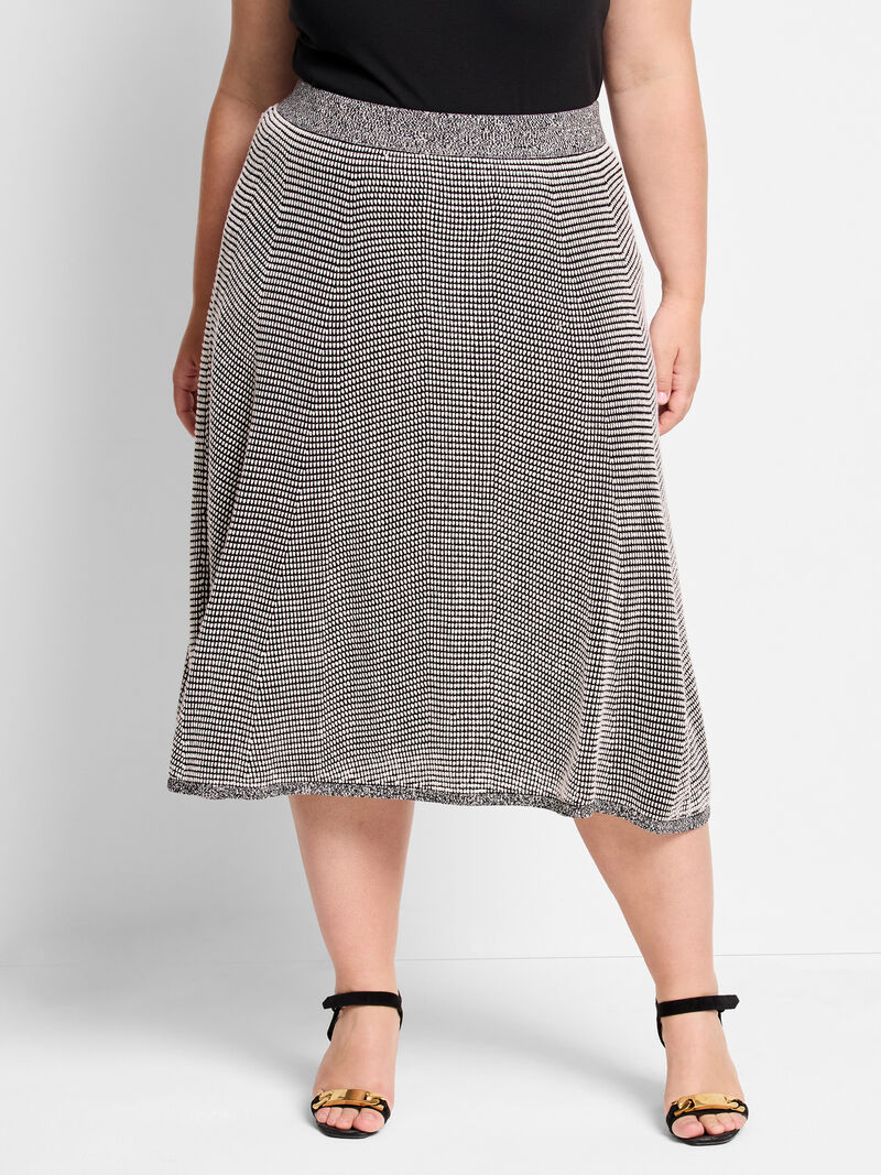 Pixel Knit Skirt