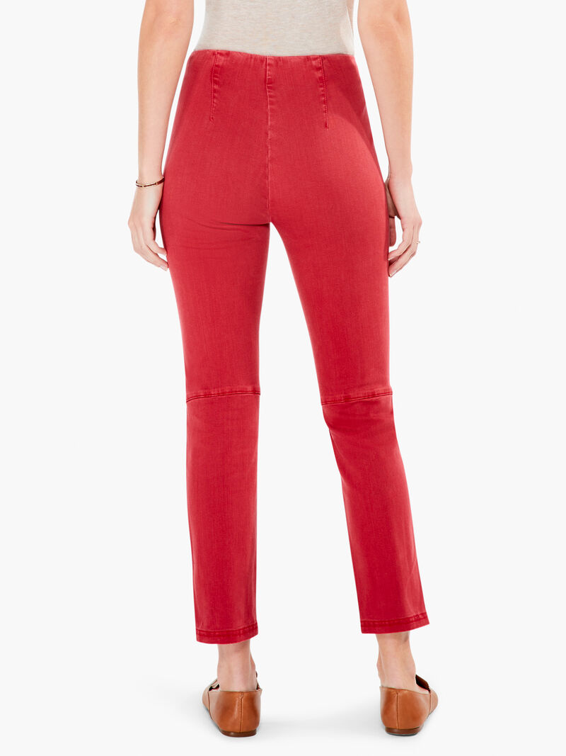 Woman Wears Seams All Day Denim Slim Pant image number 2