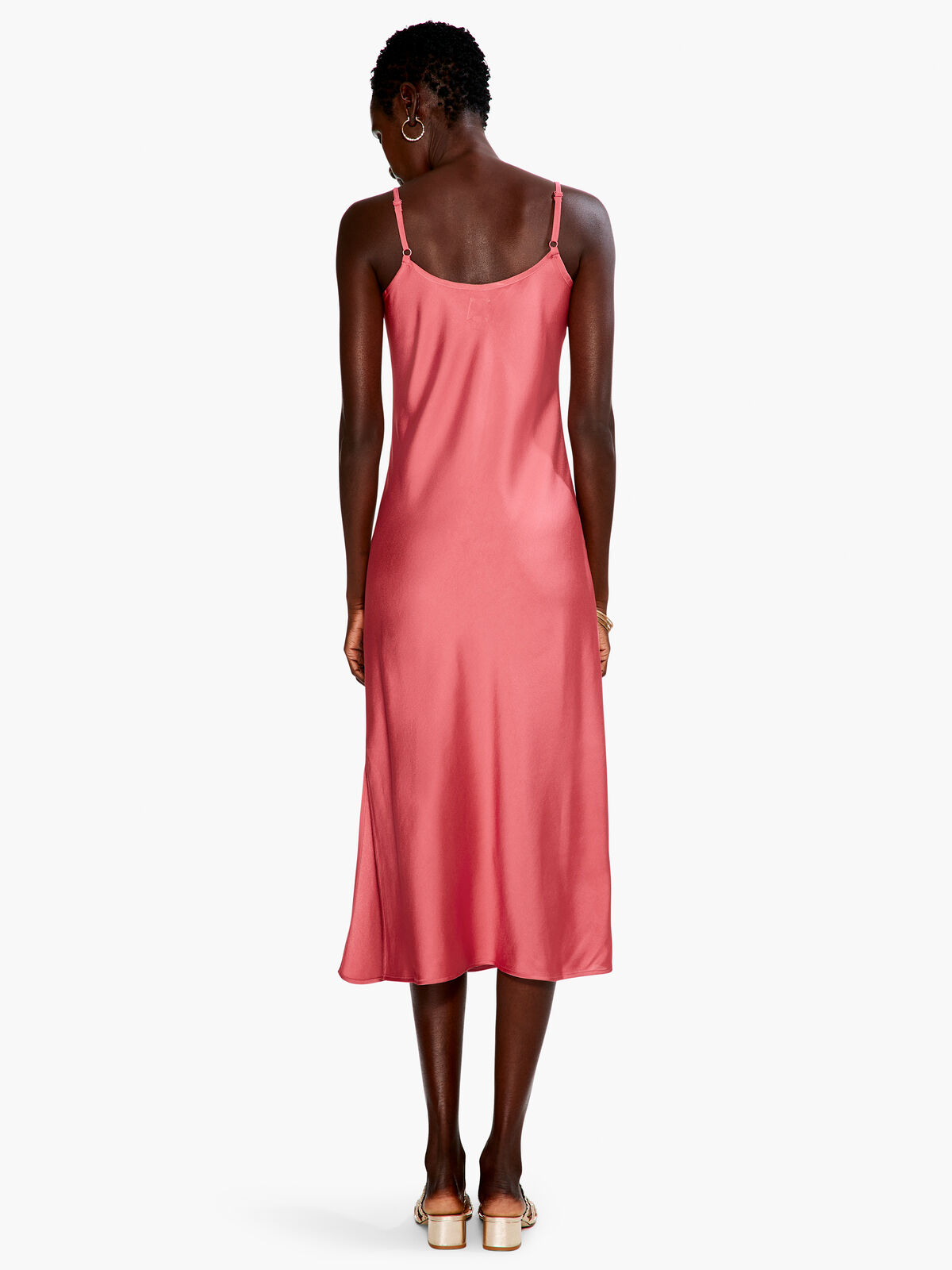 Crepe Slip Dress