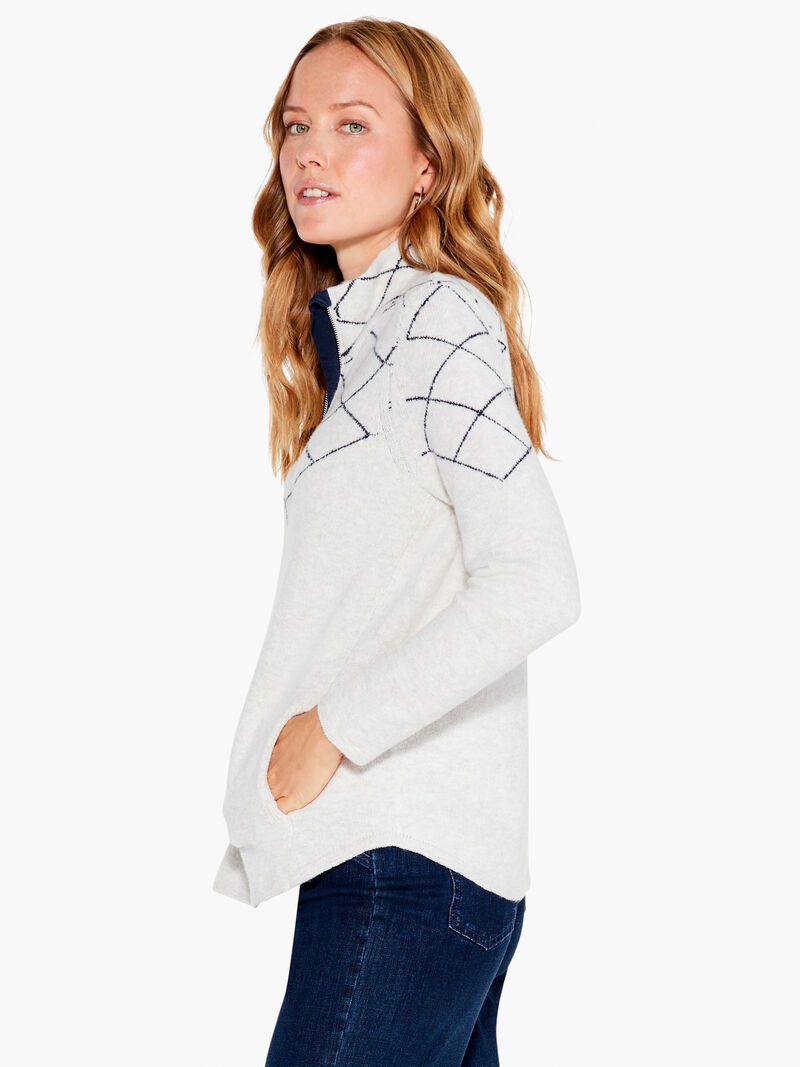 Woman Wears Diamond Days Sweater image number 1