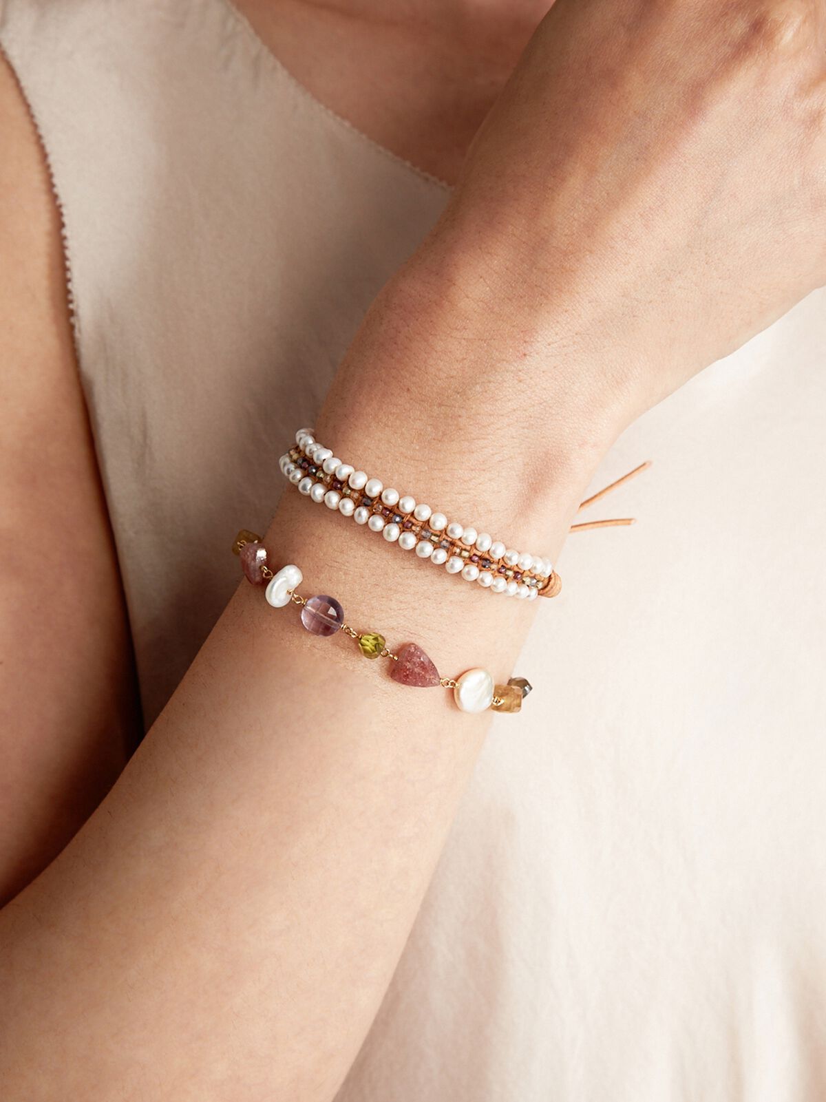 Chan Luu - Multi Stone Bracelet