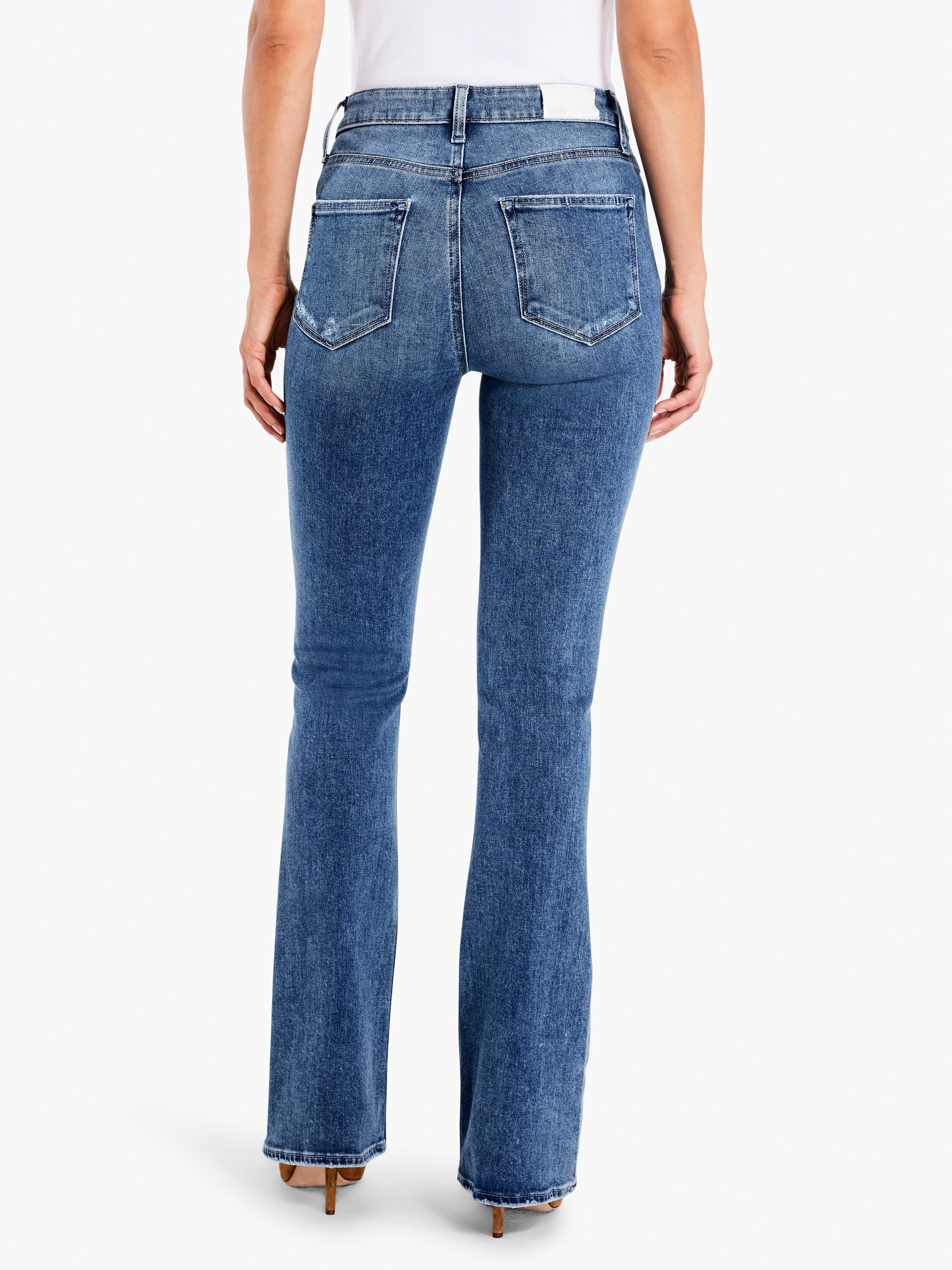 Paige High Rise Lauren Canyon Jeans NIC ZOE