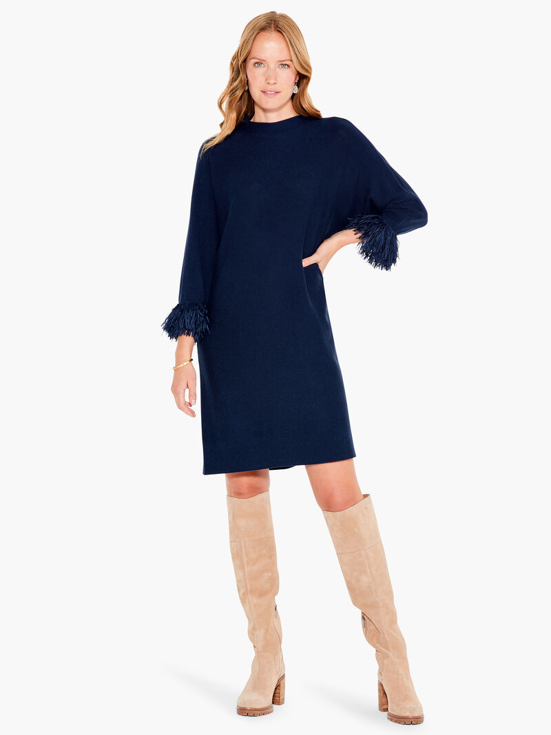 Woman Wears Night Fall Dress image number 3