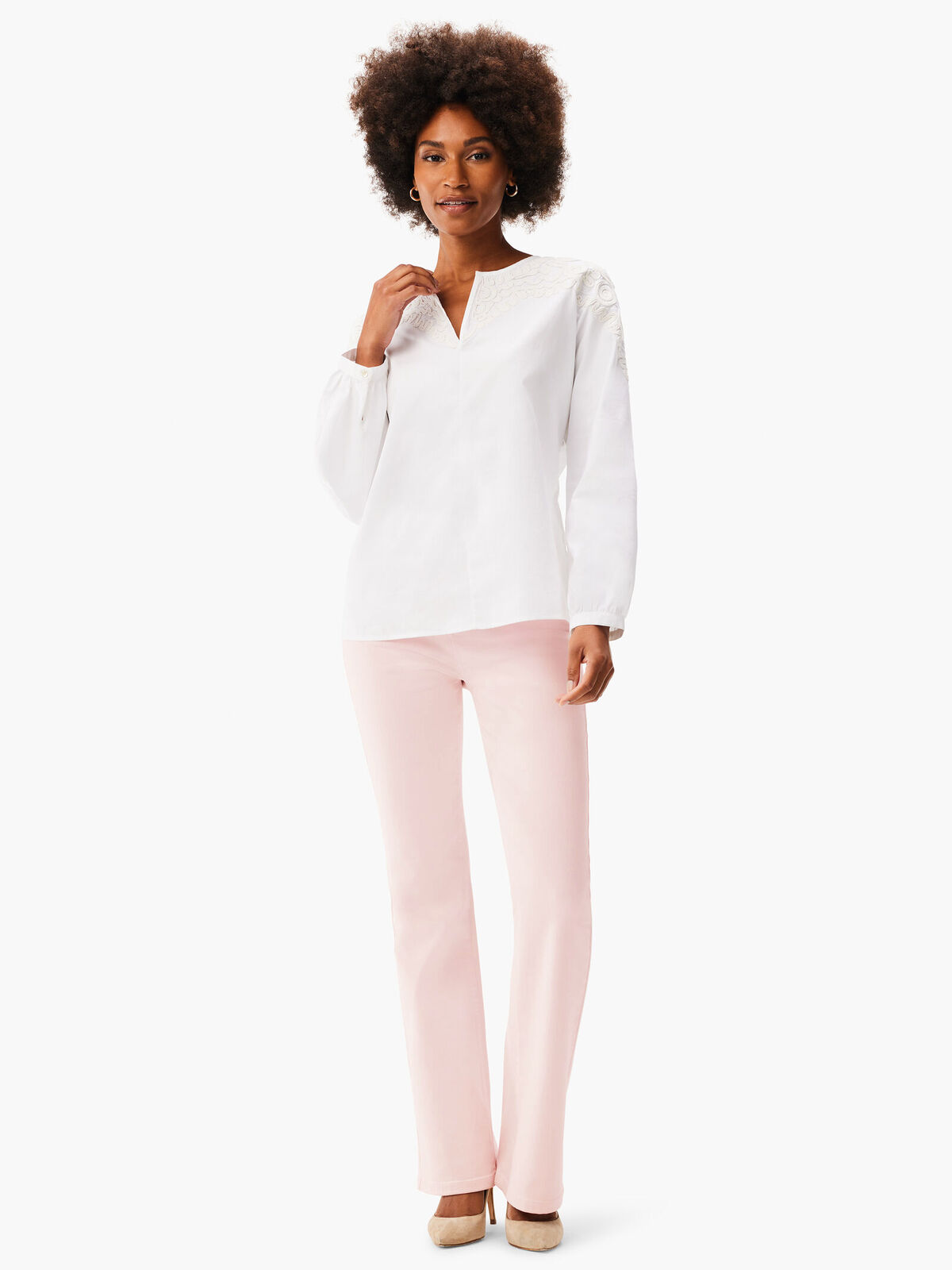 Subtle Soutache Top