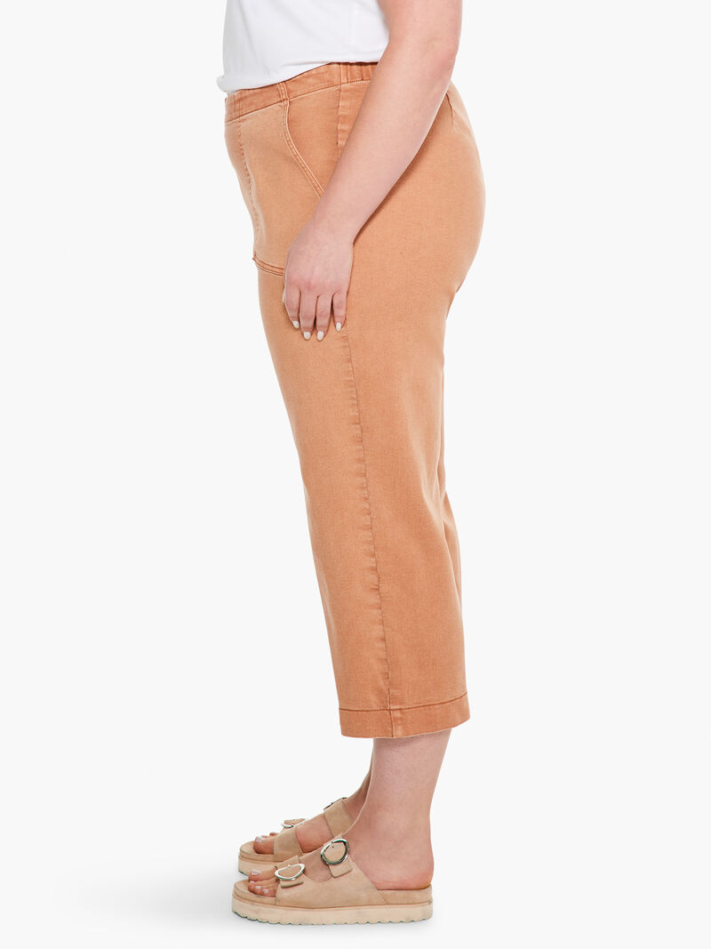 Woman Wears All Day Slim Wide Crop Pant image number 2