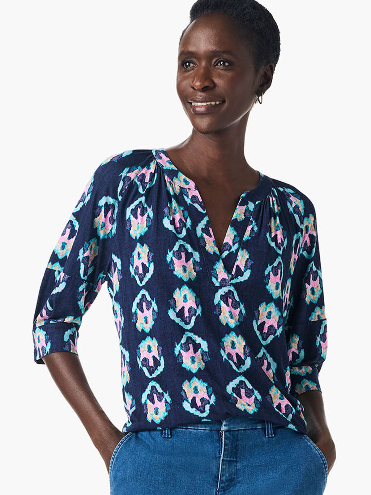 Ocean Batik Top