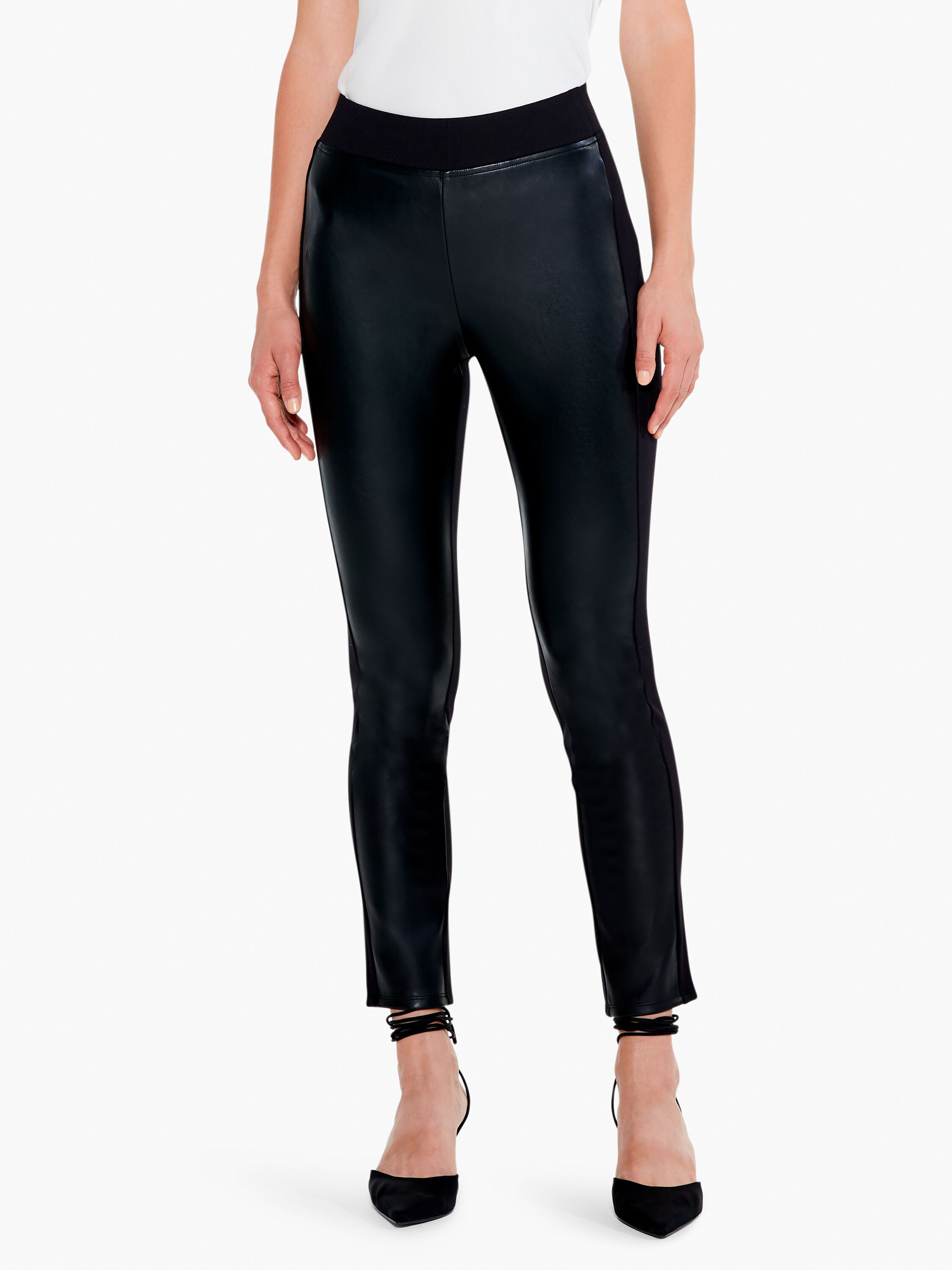 Vegan Leather 50 50 Legging NIC ZOE