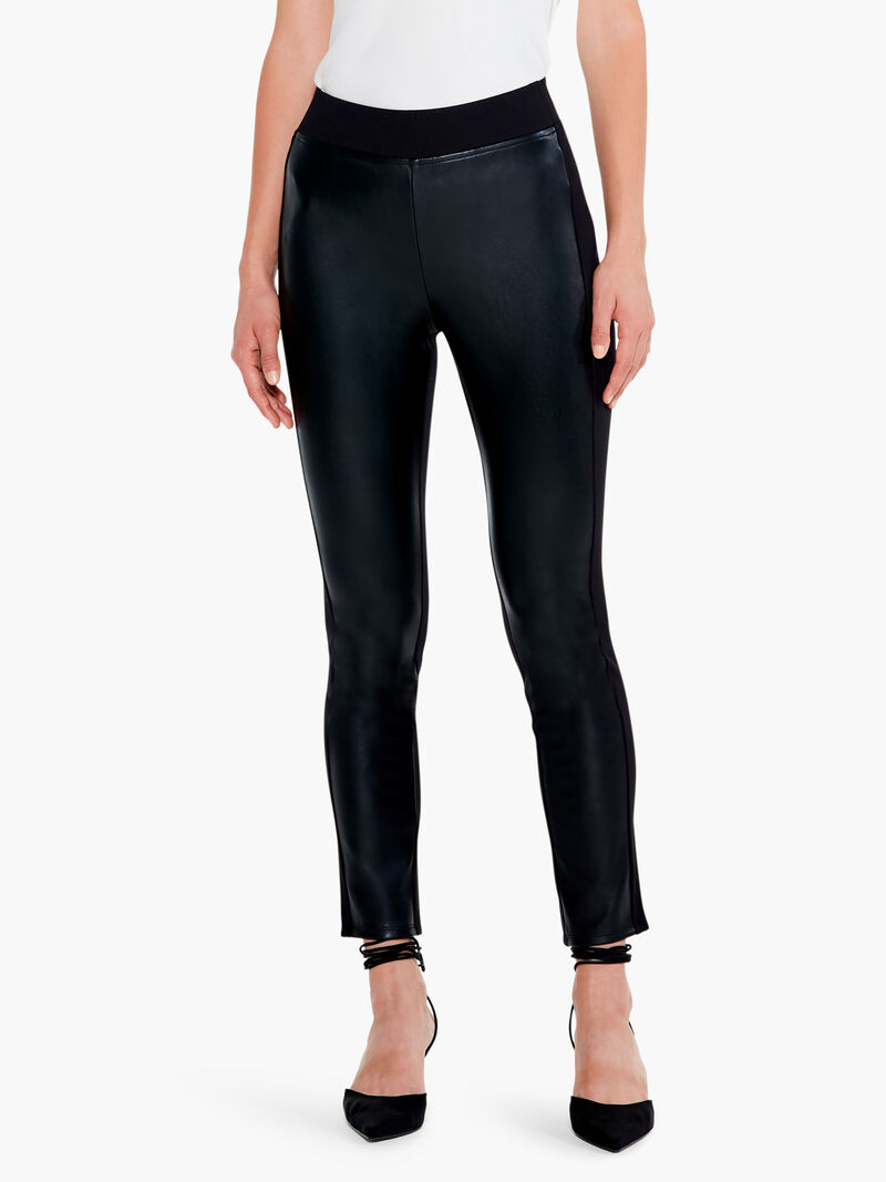 Vegan Leather 50/50 Legging