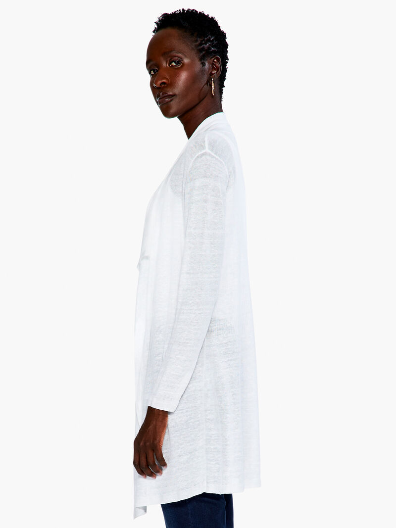 Woman Wears Featherweight Drape Cardigan image number 1