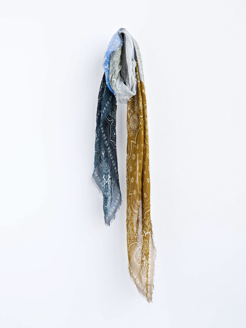 Woman Wears Chan Luu  Paisley Mix Scarf image number 0