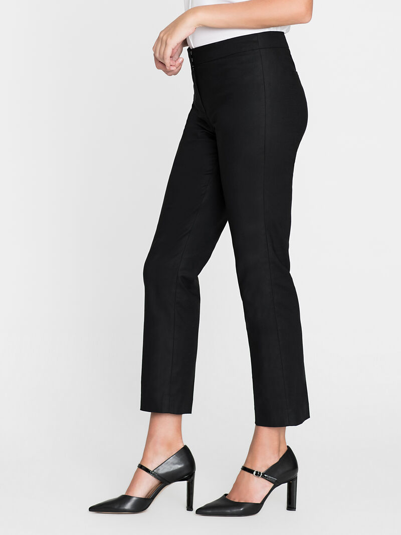 Woman Wears Perfect Pant Front Zip Ankle image number 1