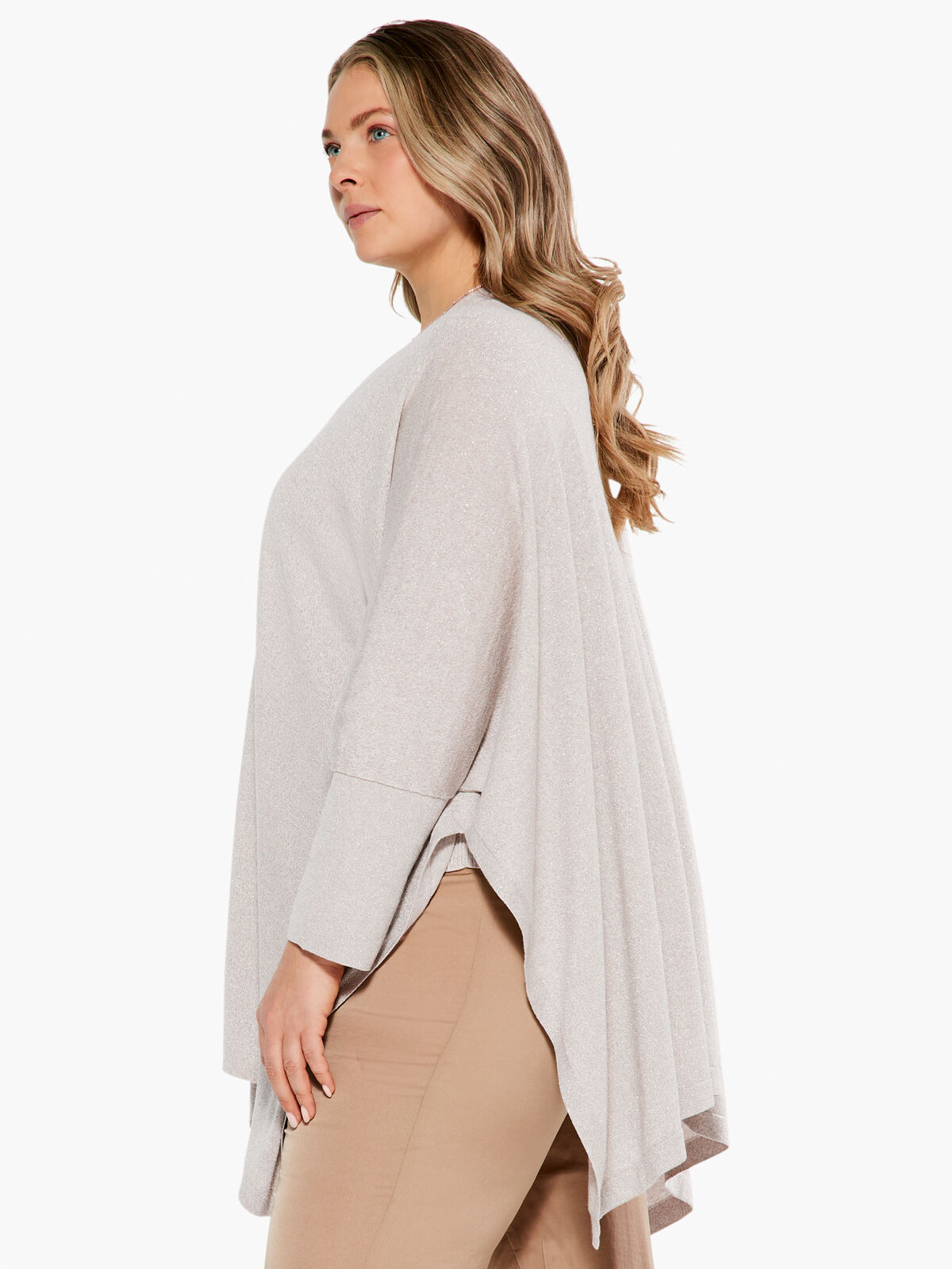 Lurex Cover Up Cardigan