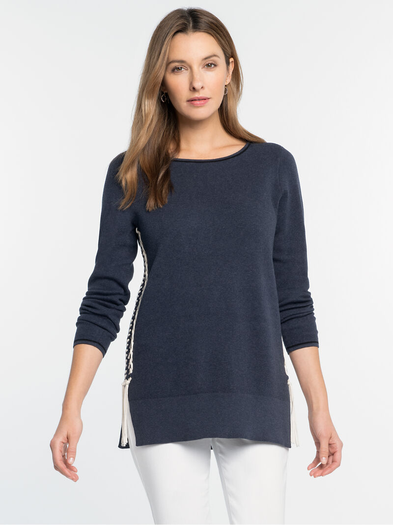 
                    ON MY SIDE SWEATER