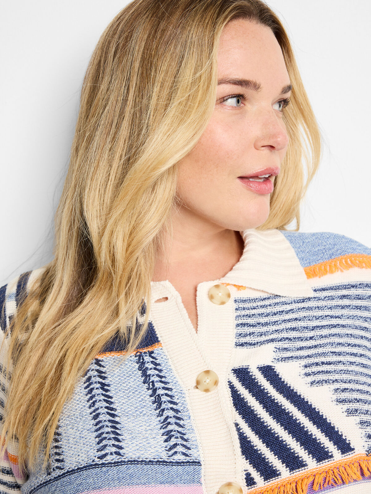 Pattern Play Sweater Jacket