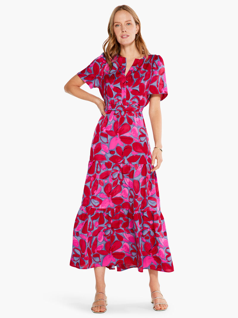 Woman Wears Happy Splash Dress image number 1