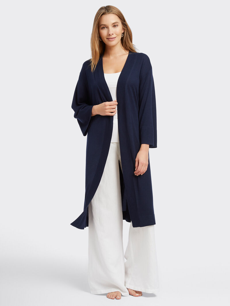 Woman Wears Naadam Cashmere Blend Robe image number 0