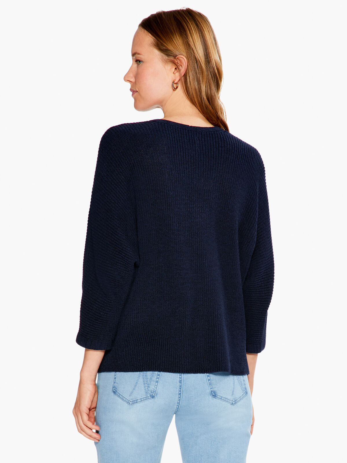 Relaxed Shaker Knit Sweater