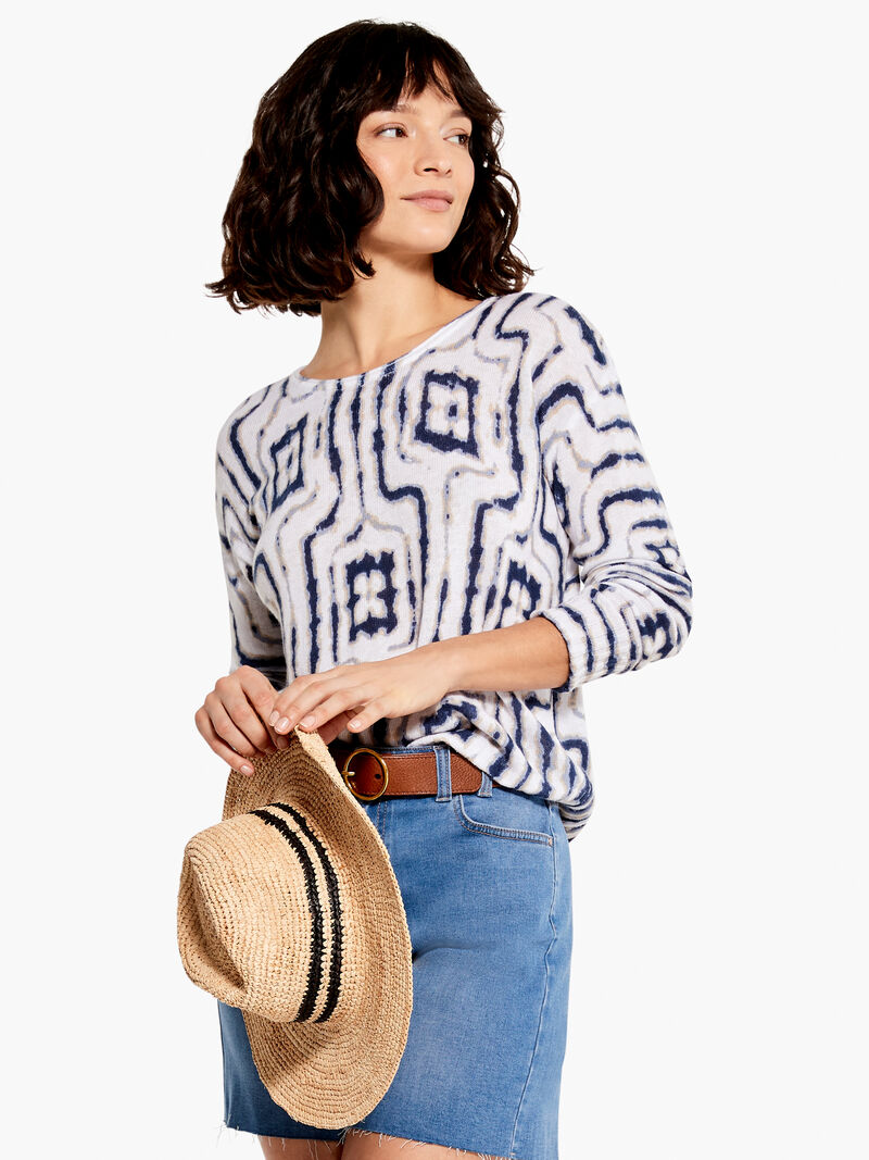 Woman Wears Easy Angles Sweater image number 0