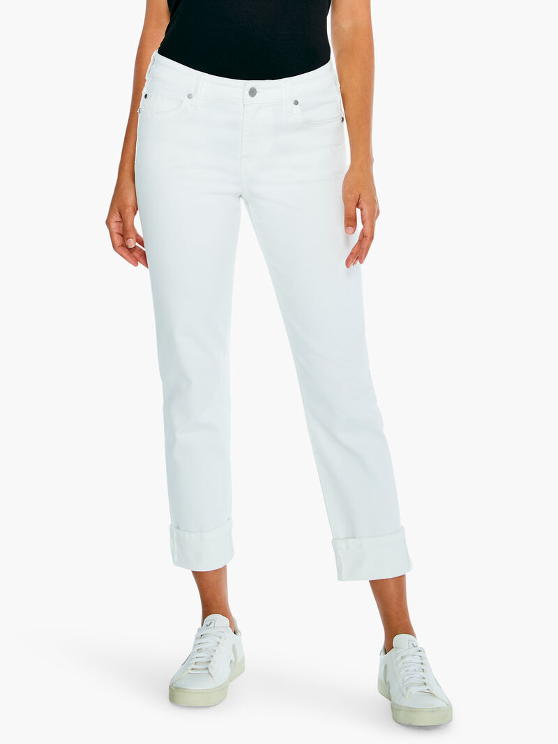 Woman Wears Liverpool Marley Girlfriend Cuff Jean image number 0